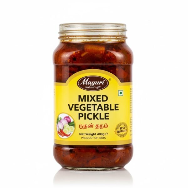 Mayuri Mixed Vegetable Pickle - 400gm