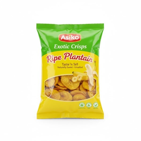 Asiko Exotic Crisps Ripe Plantain Salted