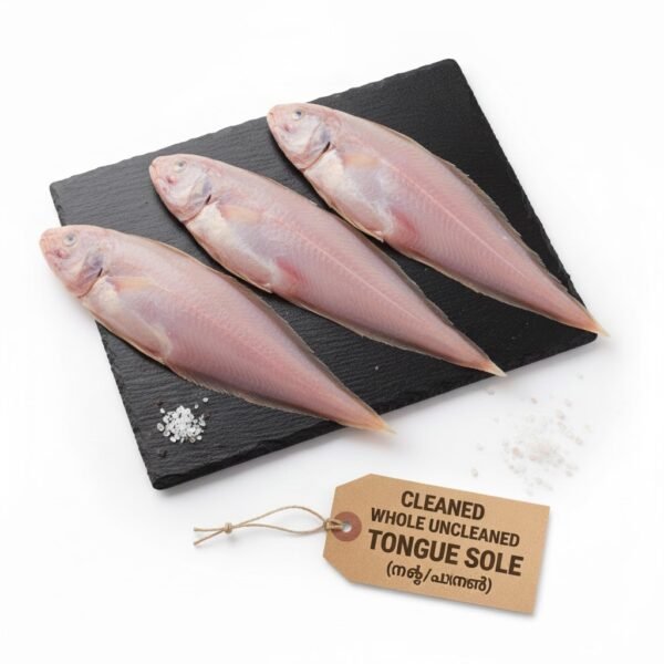 Tongue sole cleaned (1 kg pack)
