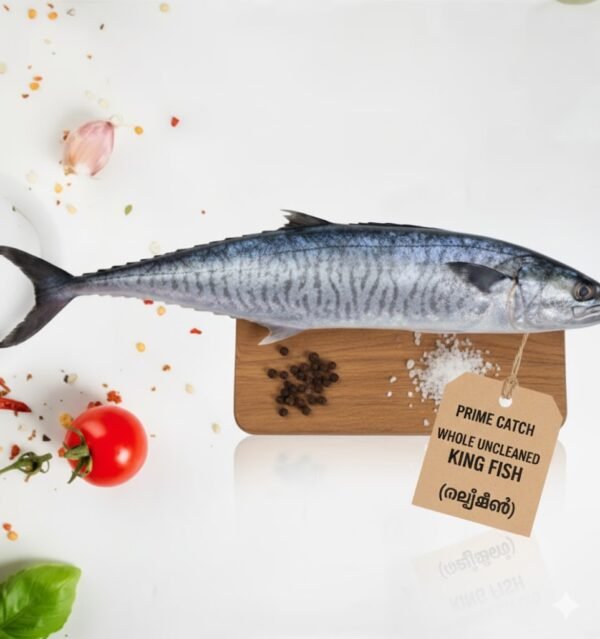 King fish whole (നെയ്മീൻ)(4–6 kg size whole fish)