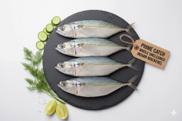 Indian mackerel uncleaned