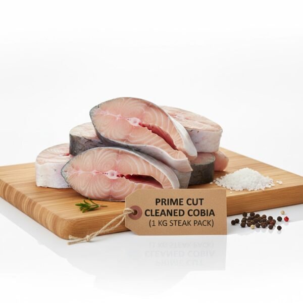 Cobia cleaned (1 kg steak pack)